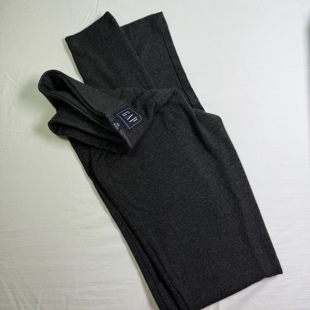 GAP Gray High Rise Leggings XS Stretch Skinny Pants Minimalist